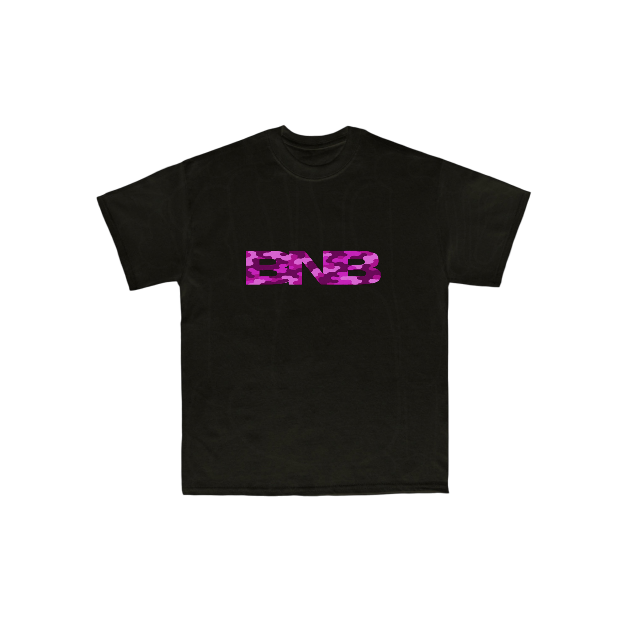 BNB pink & black tee