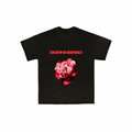 BNB black blood rose tee