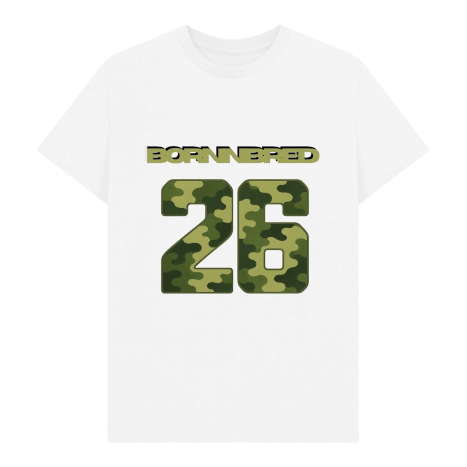 Born N Bred camo tee