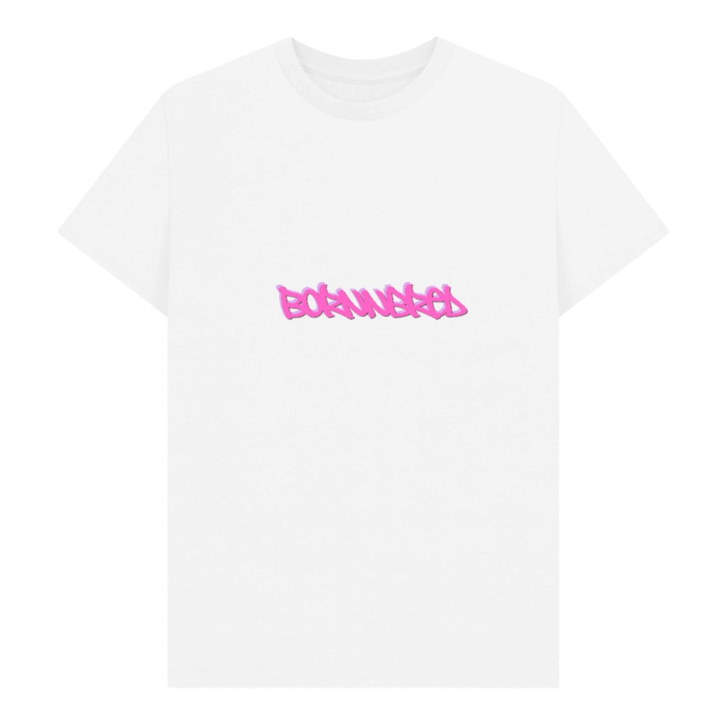 BNB pink graffiti tee