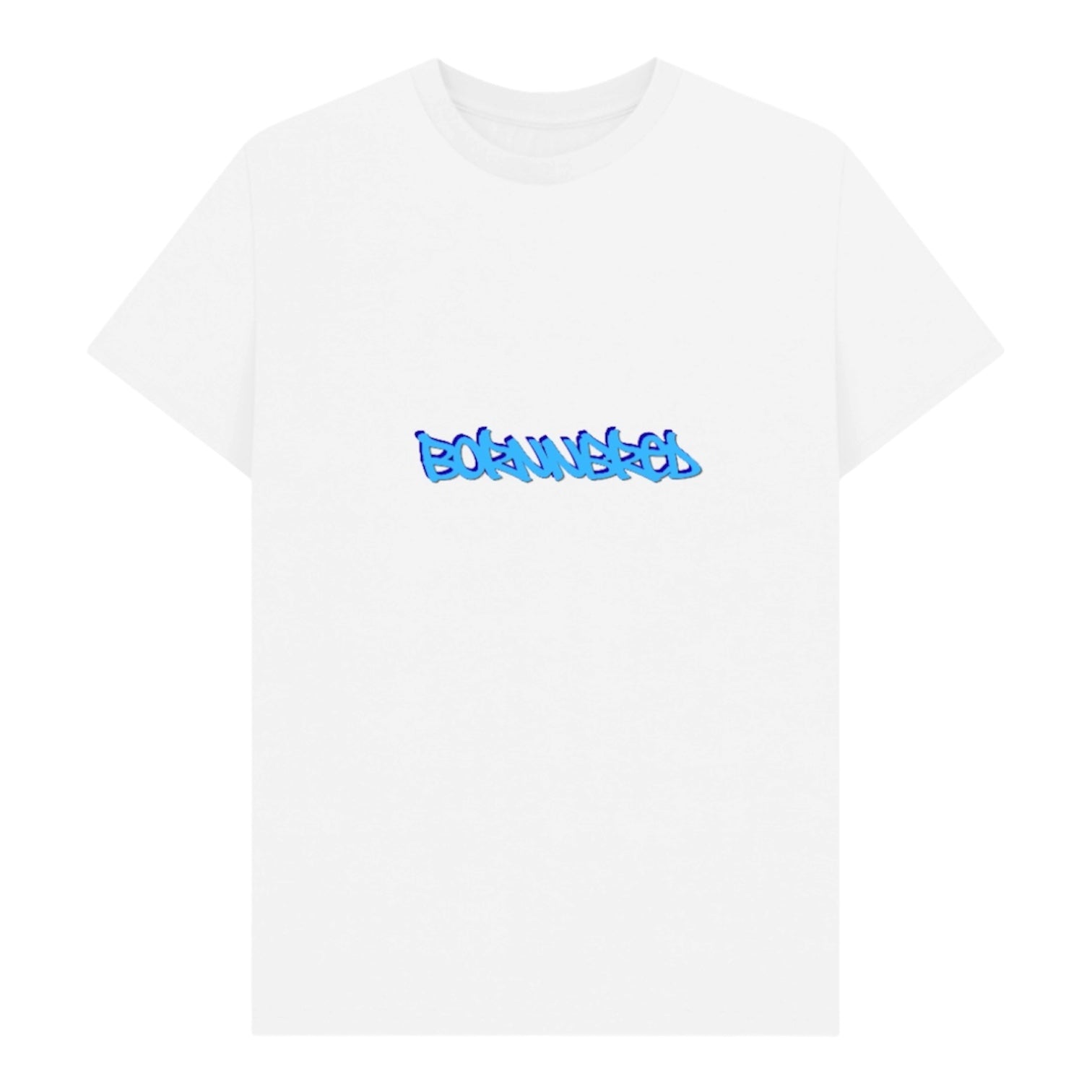 BNB blue graffiti tee